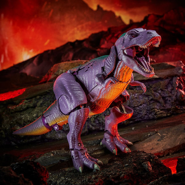 Leader Megatron (Beast) Transformers War for Cybertron Kingdom Action Figure - PCA Designer Toys