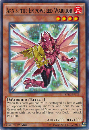 Arnis, the Empowered Warrior [YS14-EN013] Common - PCA Designer Toys