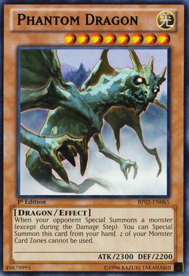 Phantom Dragon [BP02-EN065] Mosaic Rare - PCA Designer Toys