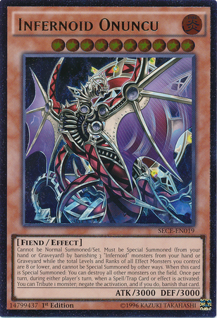 Infernoid Onuncu [SECE-EN019] Ultimate Rare - PCA Designer Toys