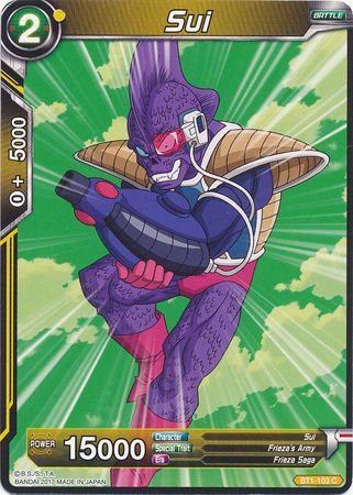 Sui (BT1-103) [Galactic Battle] - PCA Designer Toys