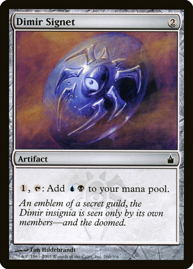 Dimir Signet [Ravnica: City of Guilds] - PCA Designer Toys