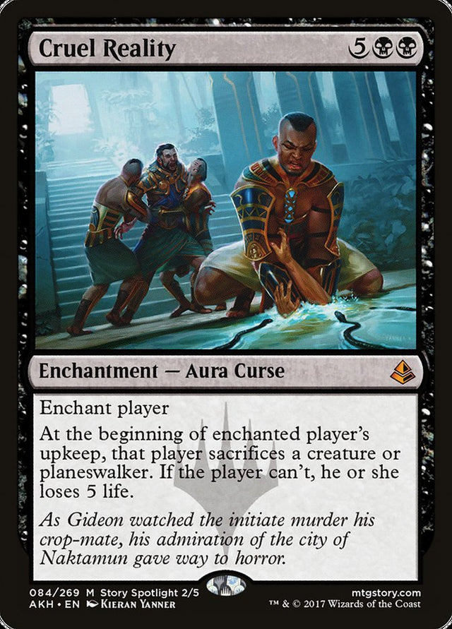 Cruel Reality [Amonkhet] - PCA Designer Toys