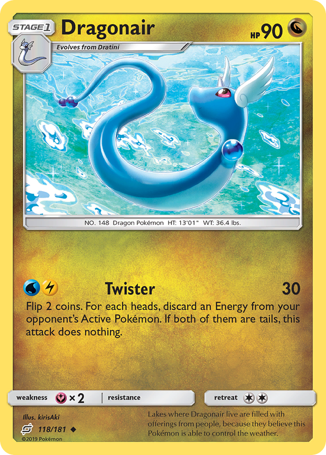 Dragonair (118/181) [Sun & Moon: Team Up] - PCA Designer Toys