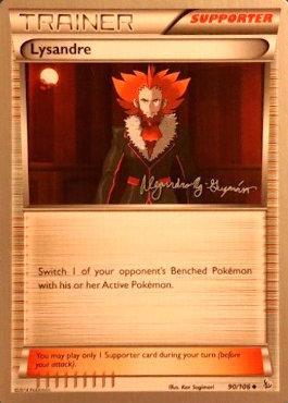 Lysandre (90/106) (Primal Groudon - Alejandro Ng-Guzman) [World Championships 2015] - PCA Designer Toys