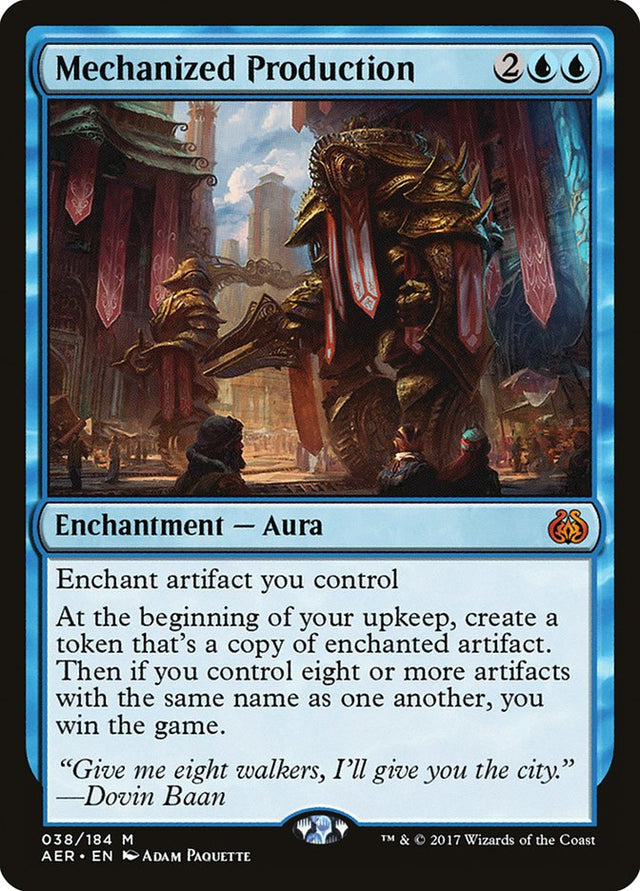 Mechanized Production [Aether Revolt] - PCA Designer Toys