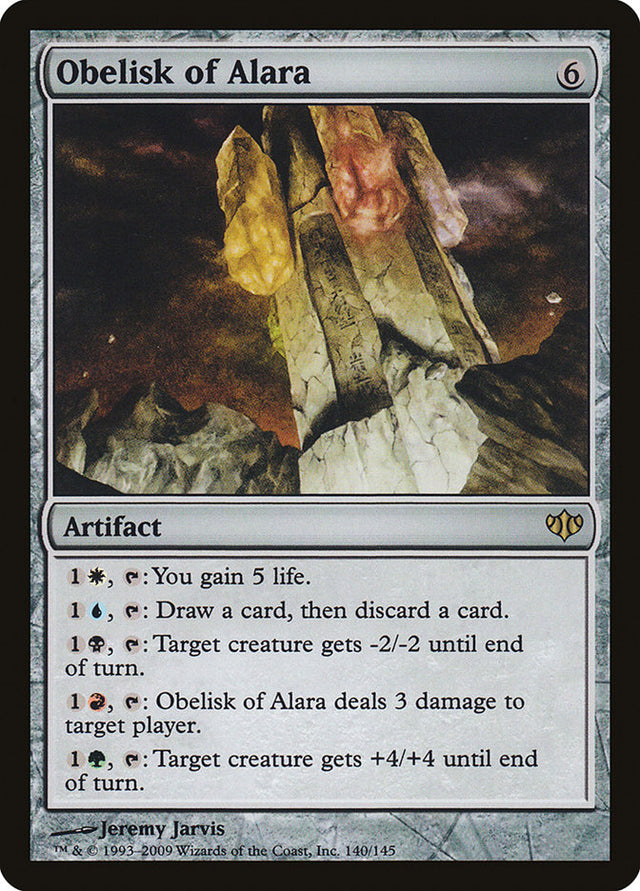 Obelisk of Alara [Conflux] - PCA Designer Toys