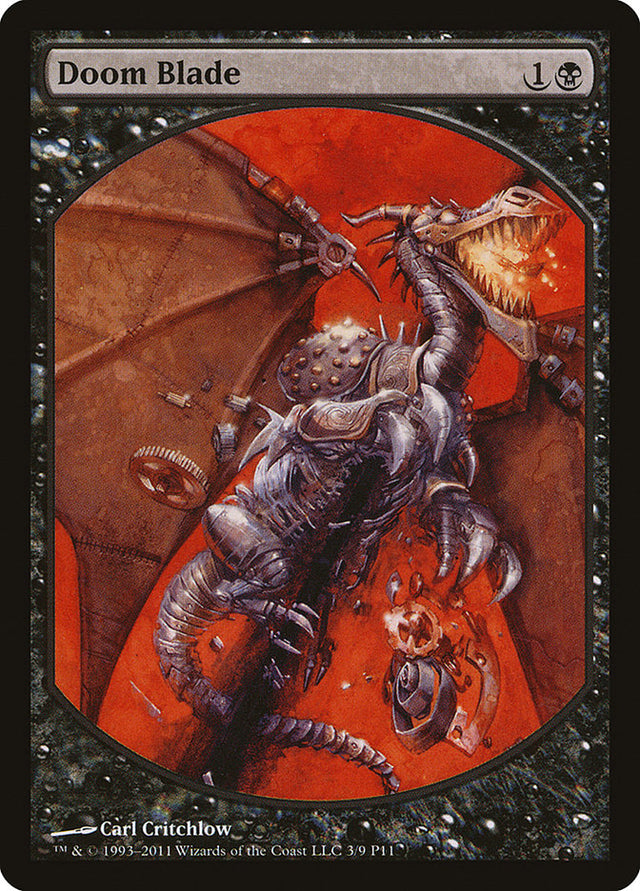 Doom Blade [Magic Player Rewards 2011] - PCA Designer Toys