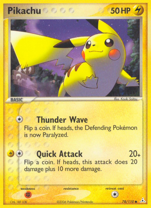Pikachu (78/110) [EX: Holon Phantoms] - PCA Designer Toys
