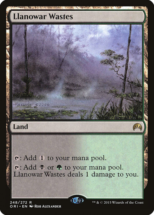 Llanowar Wastes [Magic Origins] - PCA Designer Toys