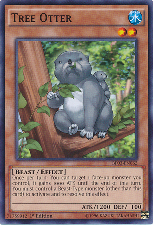 Tree Otter [BP03-EN062] Common - PCA Designer Toys