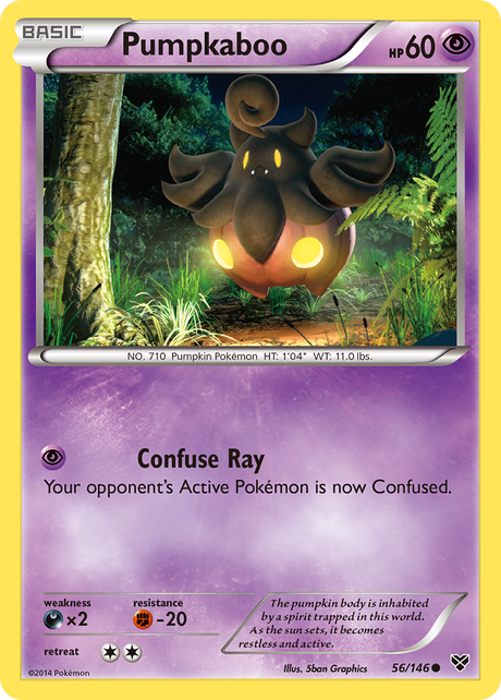 Pumpkaboo (56/146) [XY: Base Set] - PCA Designer Toys