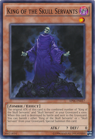 King of the Skull Servants [AP06-EN017] Common - PCA Designer Toys