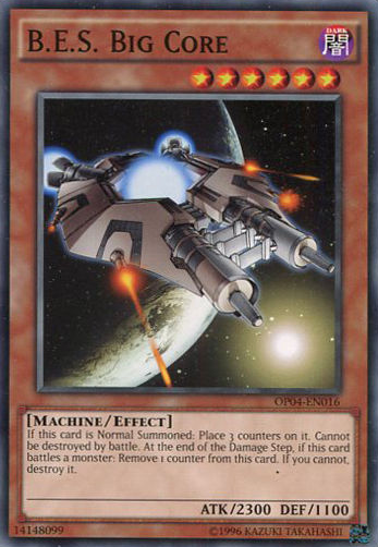 B.E.S. Big Core [OP04-EN016] Common - PCA Designer Toys