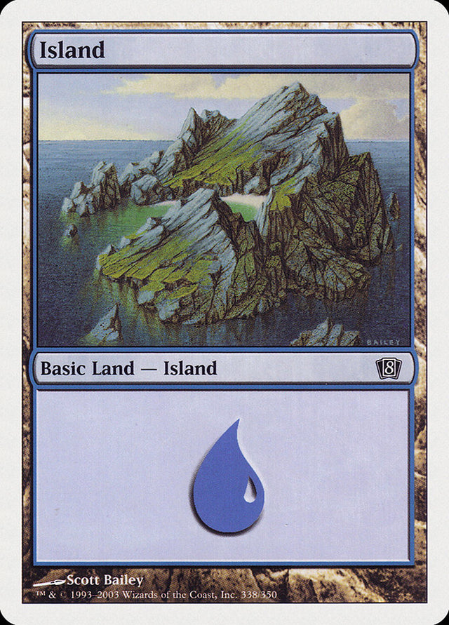 Island (338) [Eighth Edition] - PCA Designer Toys