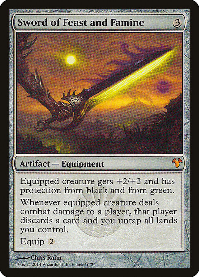 Sword of Feast and Famine [Modern Event Deck 2014] - PCA Designer Toys