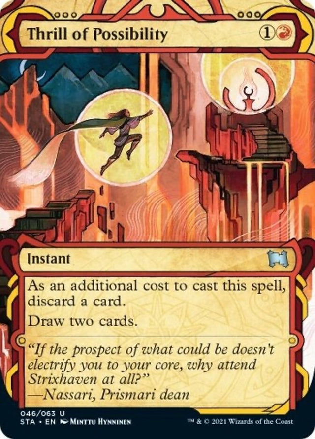 Thrill of Possibility [Strixhaven: School of Mages Mystical Archive] - PCA Designer Toys