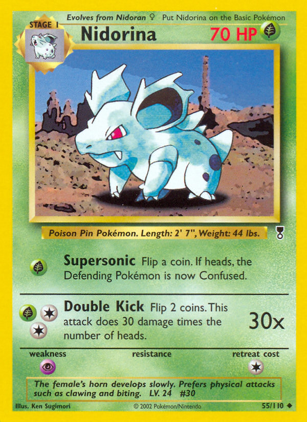 Nidorina (55/110) [Legendary Collection] - PCA Designer Toys