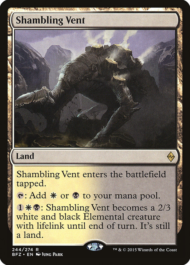 Shambling Vent [Battle for Zendikar] - PCA Designer Toys