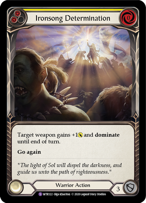 Ironsong Determination [U-WTR122] (Welcome to Rathe Unlimited)  Unlimited Normal - PCA Designer Toys