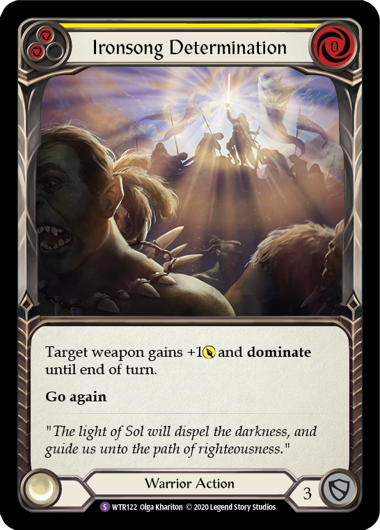 Ironsong Determination [U-WTR122] (Welcome to Rathe Unlimited)  Unlimited Normal - PCA Designer Toys