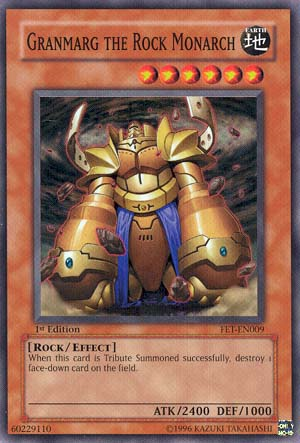 Granmarg the Rock Monarch [FET-EN009] Super Rare - PCA Designer Toys