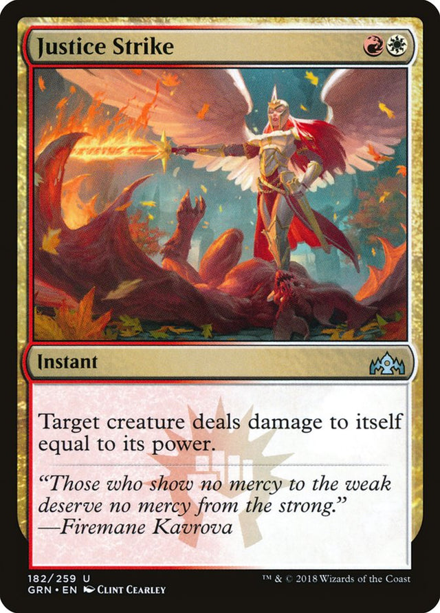 Justice Strike [Guilds of Ravnica] - PCA Designer Toys