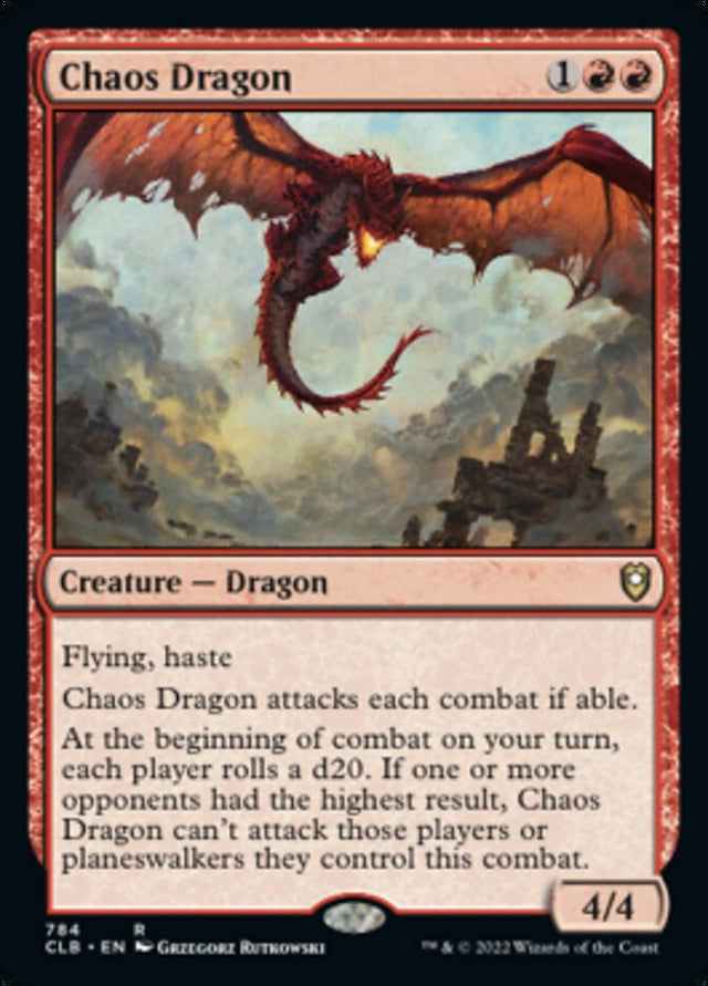 Chaos Dragon [Commander Legends: Battle for Baldur's Gate] - PCA Designer Toys