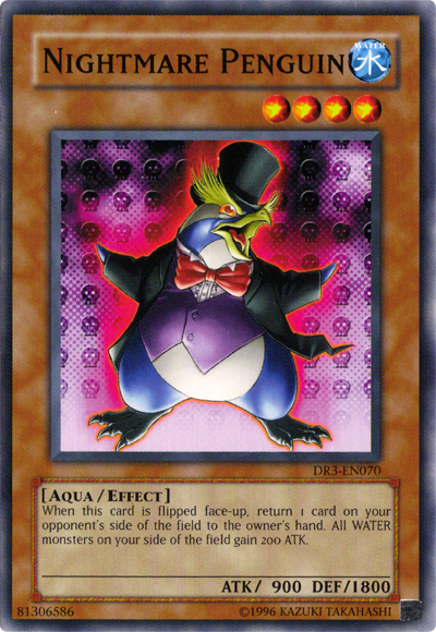 Nightmare Penguin [DR3-EN070] Common - PCA Designer Toys