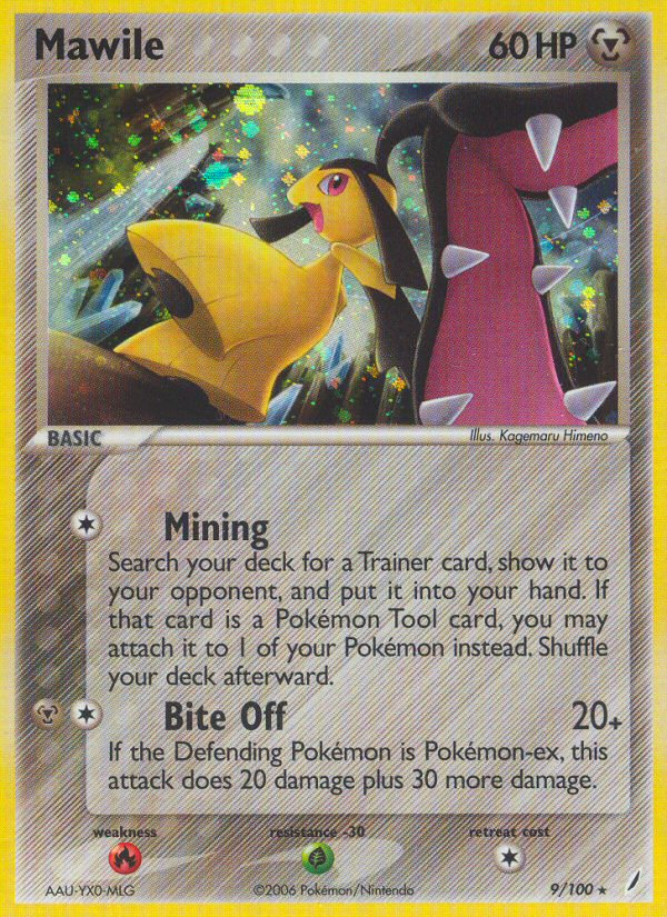 Mawile (9/100) [EX: Crystal Guardians] - PCA Designer Toys