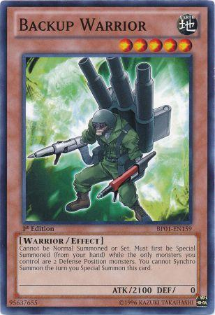 Backup Warrior [BP01-EN159] Common - PCA Designer Toys