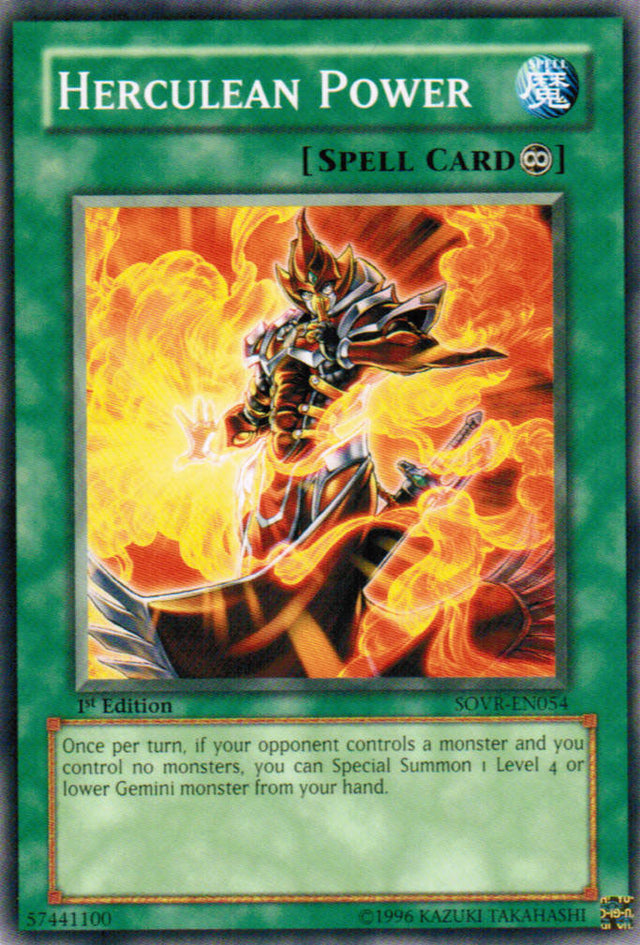 Herculean Power [SOVR-EN054] Common - PCA Designer Toys