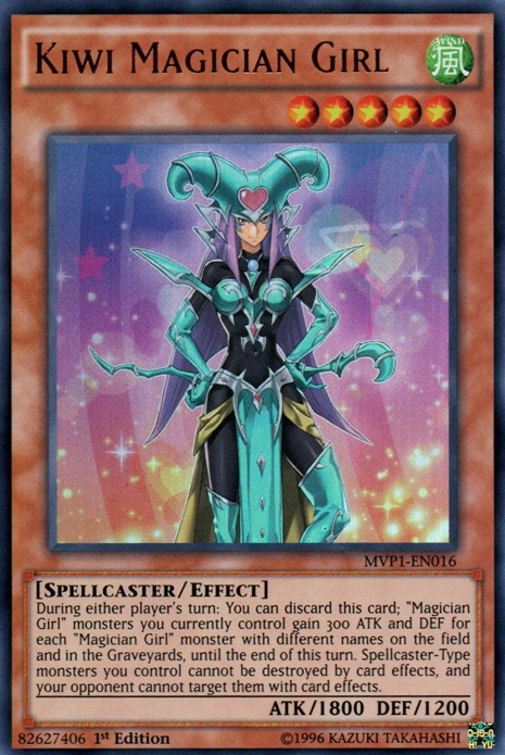 Kiwi Magician Girl [MVP1-EN016] Ultra Rare - PCA Designer Toys