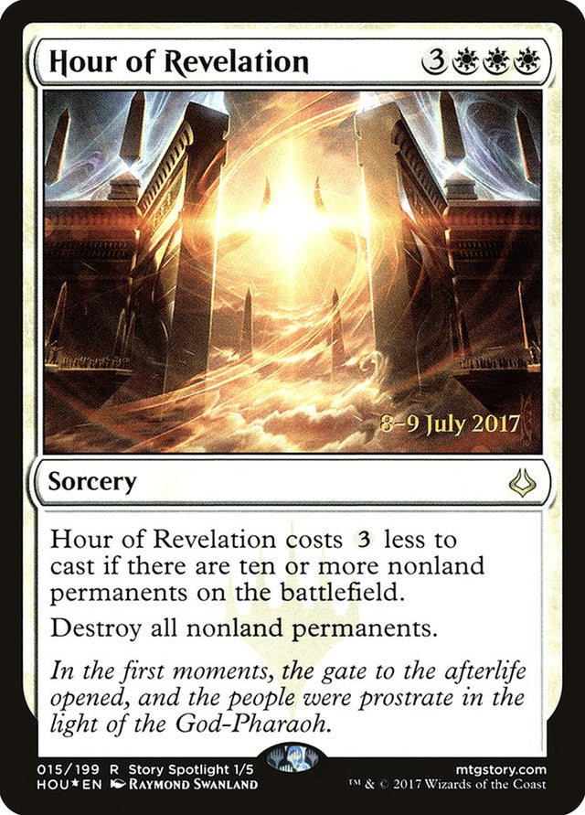 Hour of Revelation [Hour of Devastation Prerelease Promos] - PCA Designer Toys