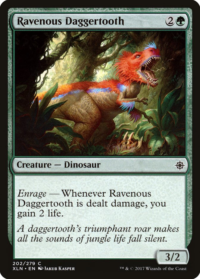 Ravenous Daggertooth [Ixalan] - PCA Designer Toys