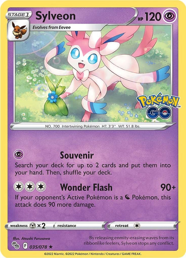 Sylveon (035/078) [Pokémon GO] - PCA Designer Toys
