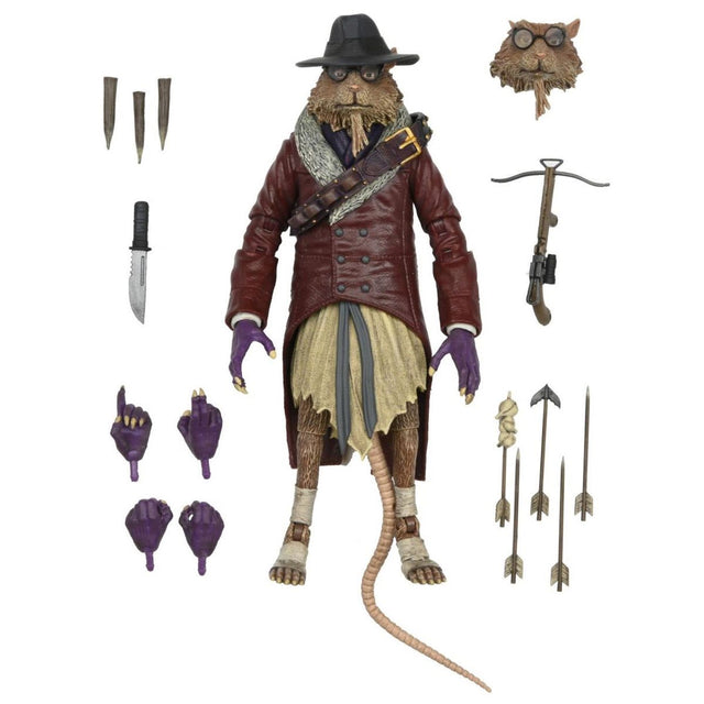 Universal Monsters x Teenage Mutant Ninja Turtles Splinter as Van Helsing Action Figure