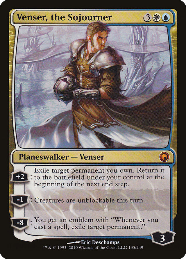 Venser, the Sojourner [Scars of Mirrodin] - PCA Designer Toys