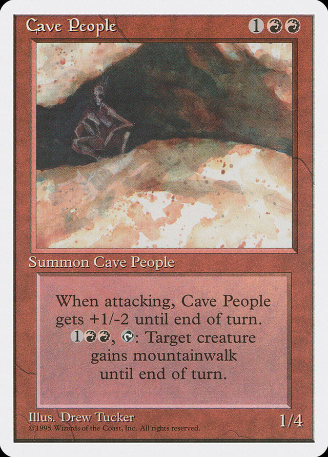 Cave People [Fourth Edition] - PCA Designer Toys