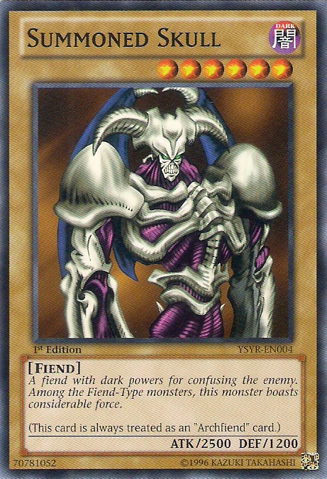Summoned Skull [YSYR-EN004] Common - PCA Designer Toys
