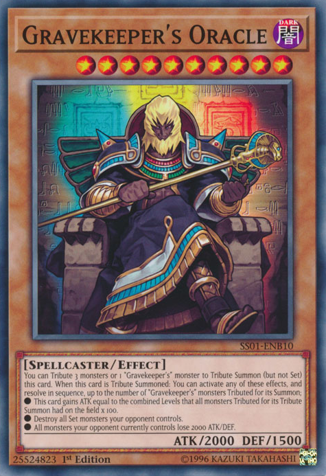 Gravekeeper's Oracle [SS01-ENB10] Common - PCA Designer Toys