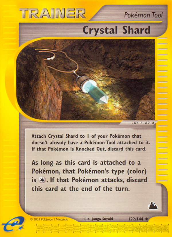 Crystal Shard (122/144) [Skyridge] - PCA Designer Toys
