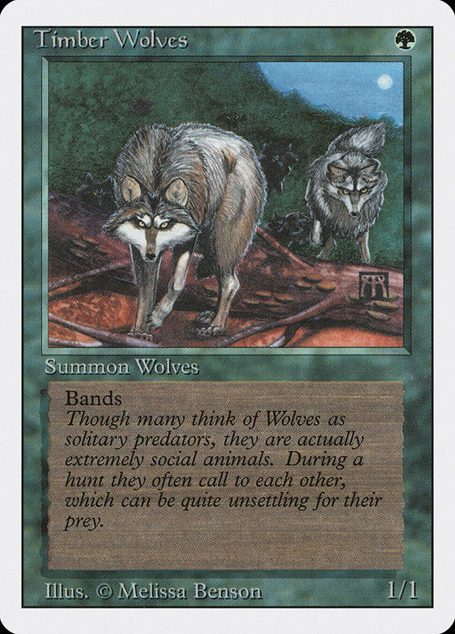 Timber Wolves [Revised Edition] - PCA Designer Toys