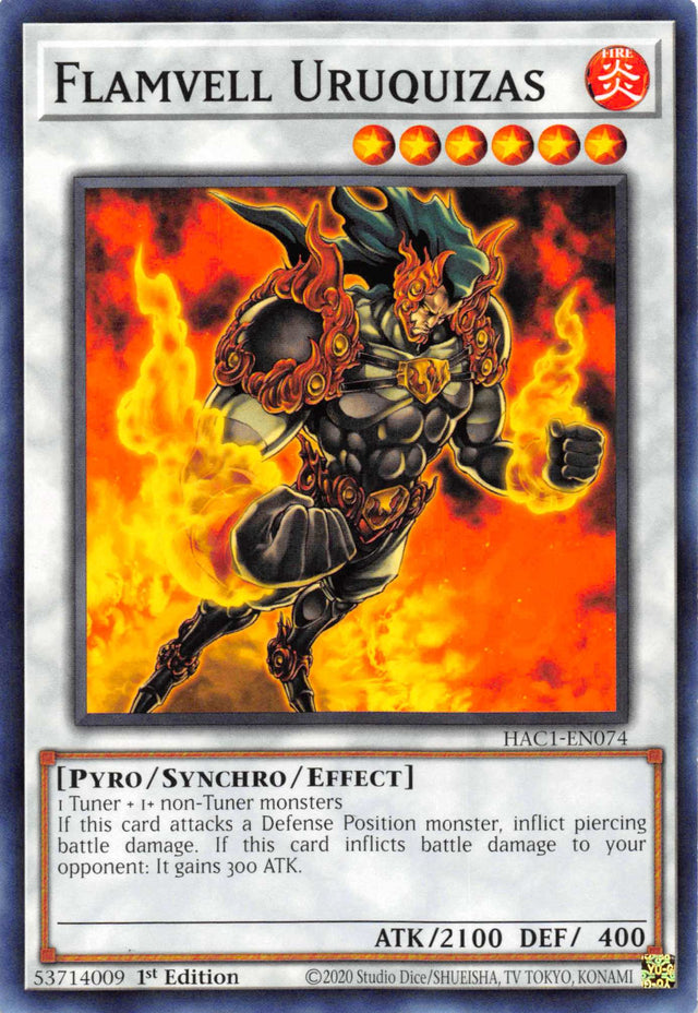 Flamvell Uruquizas [HAC1-EN074] Common - PCA Designer Toys
