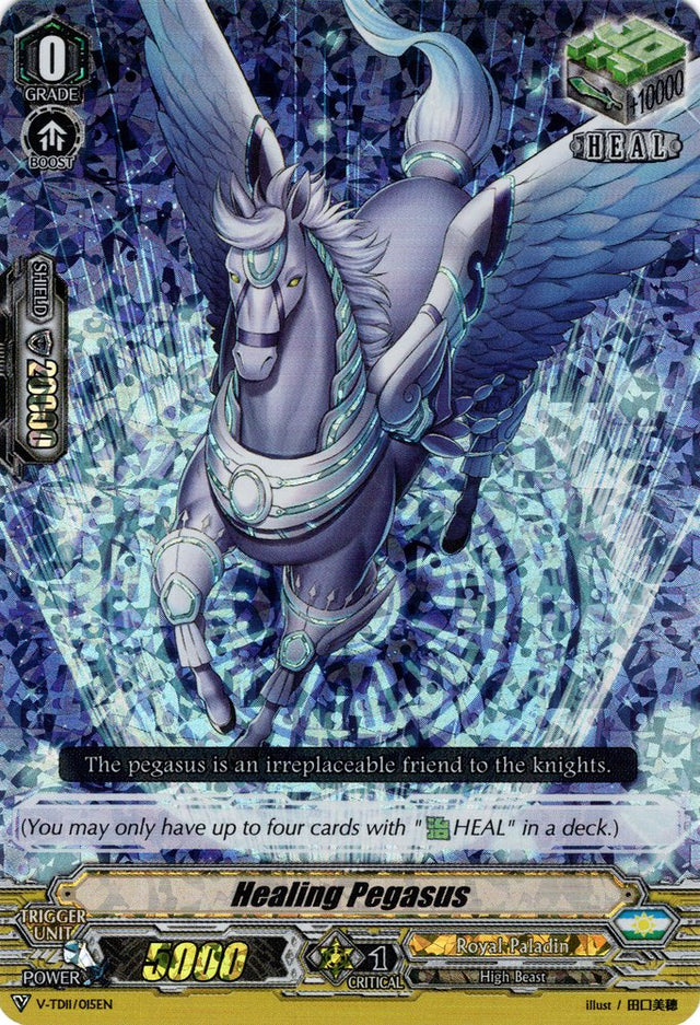 Healing Pegasus (Parallel Foil) (V-TD11/015EN) [Altmile] - PCA Designer Toys