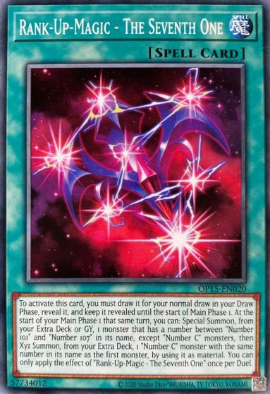 Rank-Up-Magic - The Seventh One [OP15-EN020] Common - PCA Designer Toys