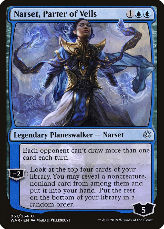 Narset, Parter of Veils [War of the Spark] - PCA Designer Toys