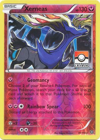 Xerneas (81/114) (Steam Siege League Promo) [XY: Steam Siege] - PCA Designer Toys