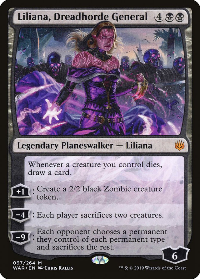 Liliana, Dreadhorde General [War of the Spark] - PCA Designer Toys