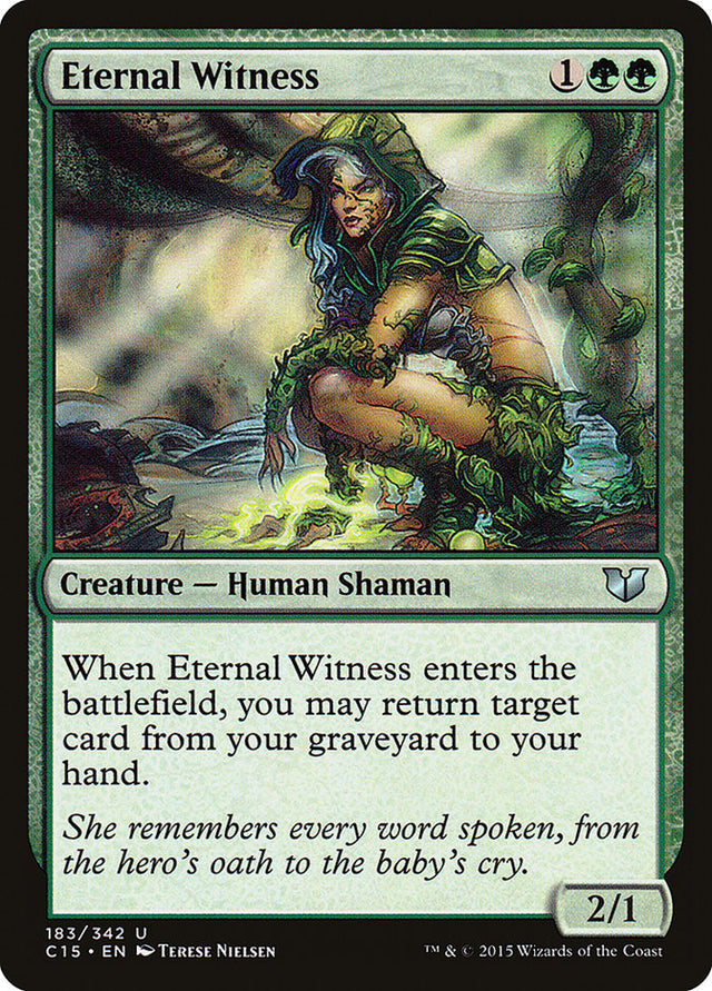Eternal Witness [Commander 2015] - PCA Designer Toys